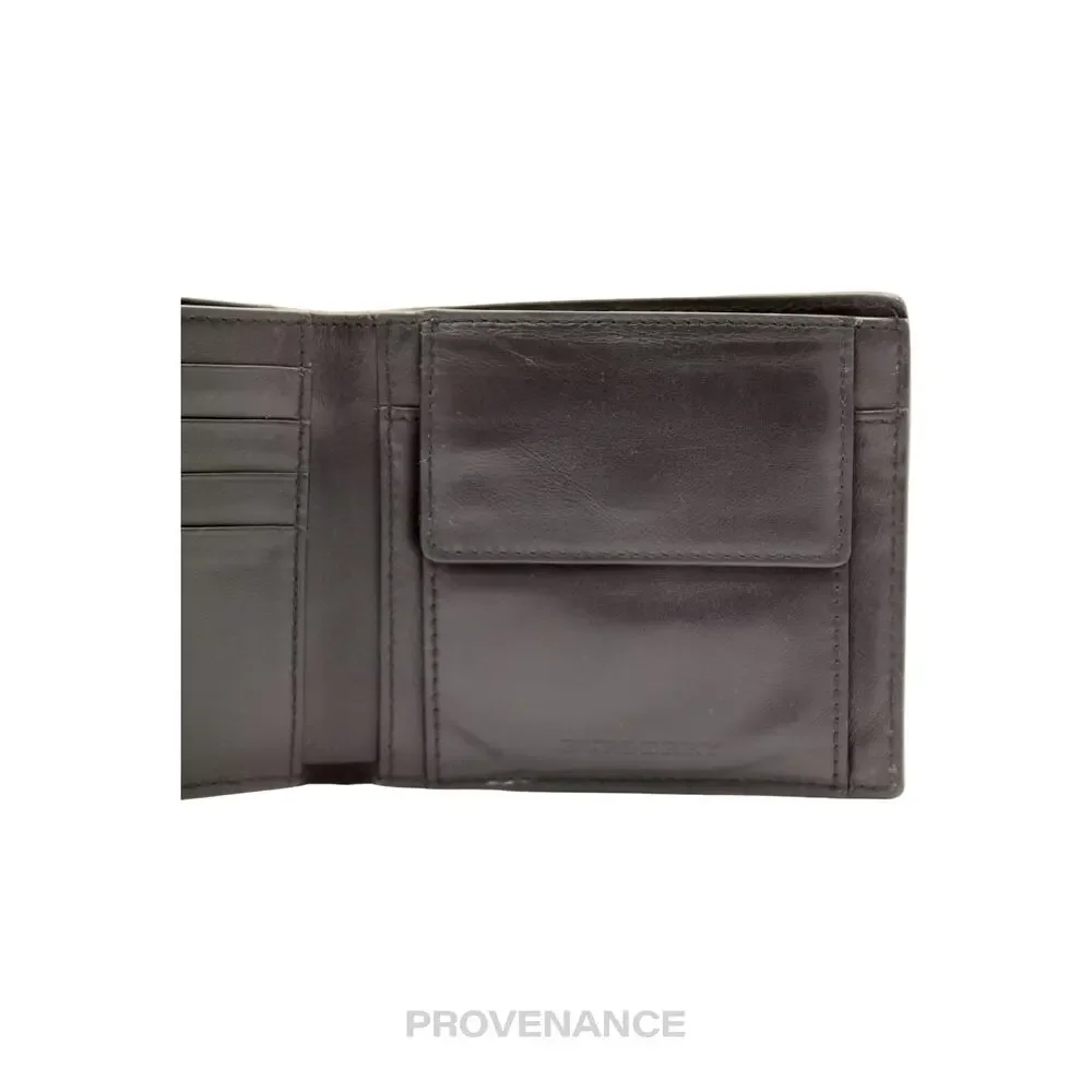 🔴 Burberry Bifold Wallet - Micro Nova Check